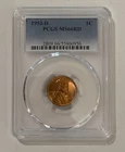 1953-D Lincoln Wheat Cent Penny PCGS MS 66 RD  0956