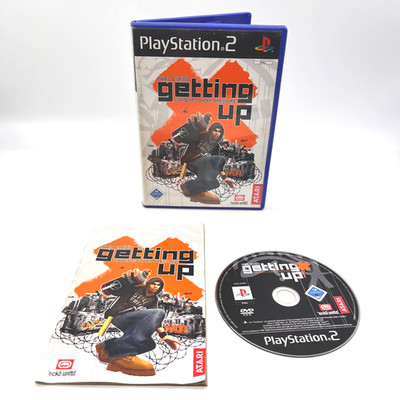 Marc Ecko's Getting Up Contents Under Pressure (Sony PlayStation 2) OVP CIB PAL