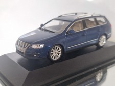 VW PASSAT VARIANT 2.0 TDI 2005 BREAK B6 TYP 3C COBALT BLUE METAL MINICHAMPS 1:43