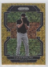 2022 Panini Prizm Gold Donut Circle Prizm 3/10 Lucas Giolito #10 0x1
