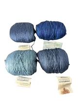 Cascade Yarns Ultra Pima + Heritage Silk Paints Lot Of 4 Mixed Lot