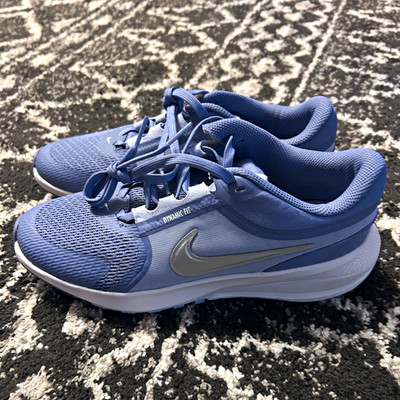 Nike Mädchen Sneaker Blau/Grau EU 36.5 US 4.5Y Low Top Schnürung HF7004-402