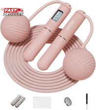 YOTTOY Skipping Ropes for Adults -Cordless Counter Jump Rope with Large Cordless