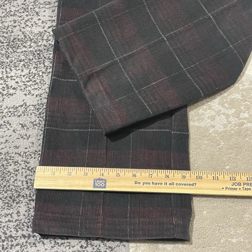 Dickies Alma Plaid Corduroy Pants Men 32x32 Black Red Baggy Chino Skater NEW - Picture 9 of 18