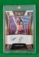 2022 Panini Select WWE Signature Selections Cora Jade Rookie Auto RC #SN-CJD