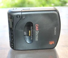 Sony Car Discman D-802K CD Player w/power supply and bag, TESTED