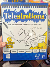 TELESTRATIONS 6 Player Family Pack Board Game...