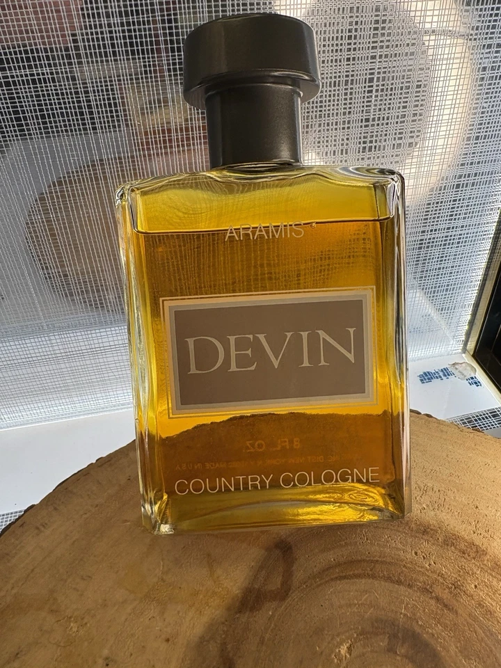 Винтажный мужской одеколон Aramis Devin Country 8 унций брызги большой размер никогда не использовался - Изображение 3 из 4