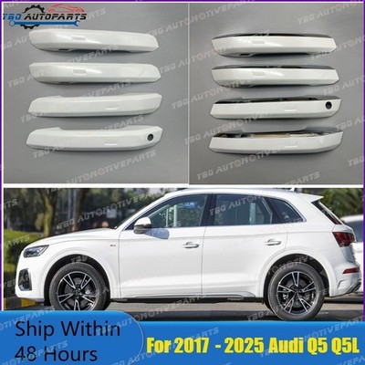 Türgriffabdeckung Ibis-Weiß Chrom Für Audi Q5/Q5L 2018 2025