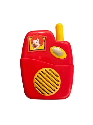 2004 McDonald's Drive-thru Radio Walkie-talkie With Clip Clean And