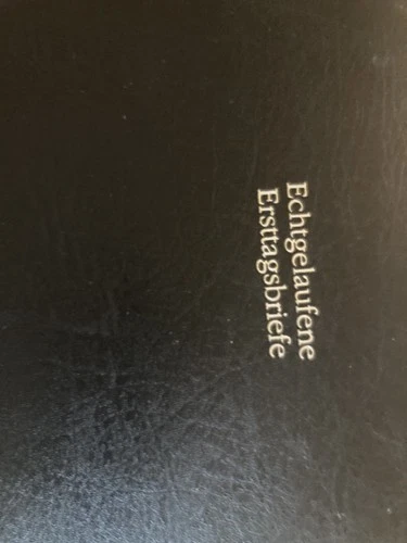 Germany Album real used FDC covers, limited edition, very tidy, with certificate