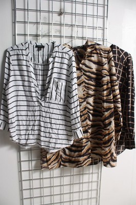 3 x Primark Damen Bluse Restposten Paket - Größe 14 (N36)