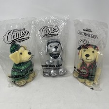Raising Cane's Countdown Cane Rockefeller Aunt Bethany Plush Puppy Dogs Lot NEW