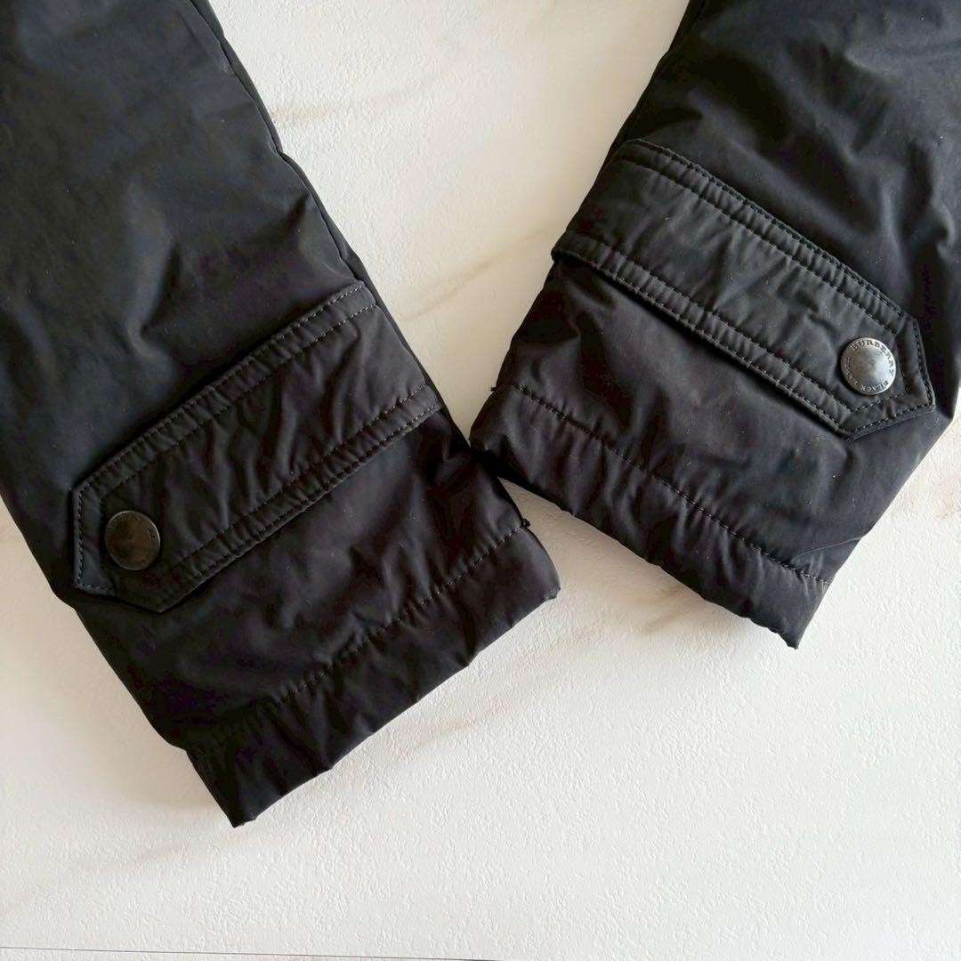 BURBERRY BLACK LABEL Down Jacket Black Size M From Japan thumbnail 18
