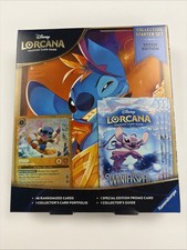 Disney Lorcana Winterspell Collection Starter Set Stitch Edition FACTORY SEALED