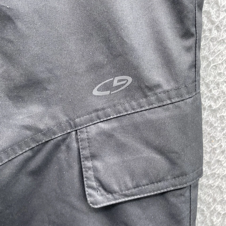 Pantalones de carga de esquí Arctix para hombre XL negros aislados snowboard Gorpcore ropa deportiva años 90 Foto 3 de 4