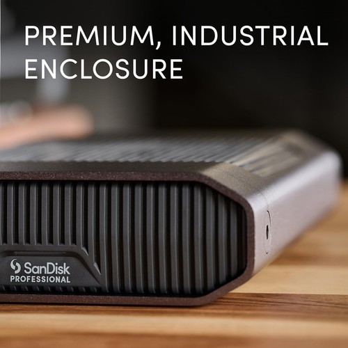 Disque dur externe de bureau SanDisk Professional 12 To G-Drive classe entreprise - Photo 5/11