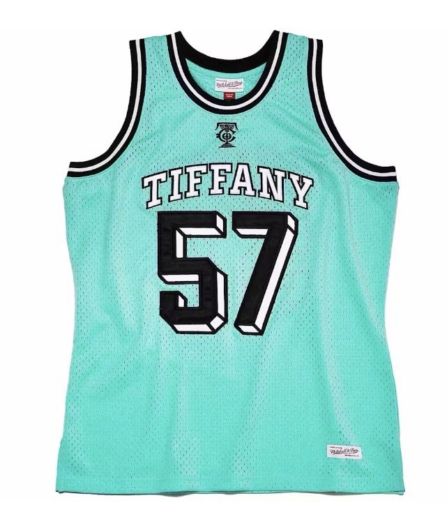 Tiffany Co x Mitchell & Ness Basketball Jersey| Size Medium