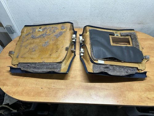 1990 Nissan 300zx Z32 2+0 OEM Blue Interior Rear Back Panel Trim PAIR L/R - Picture 5 of 5