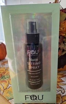Matte Setting Spray Aloe Vera Extract Cucumber Scent  Fyoru BFY Cosmetics - NEW