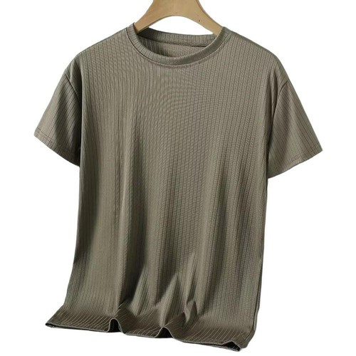 Mens Casual Short Sleeve Activewear T Shirt Solid Color for All Seasons - Picture 11 of 26