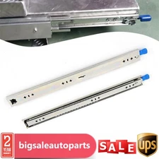 Heavy Duty 1 Pair Drawer Slides w/Lock 20"-32" Full Extension Ball Bearing Tool