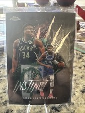 2025-26 Topps Chrome - Instinct Giannis Antetokounmpo #INS-4 Refractor