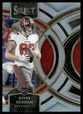 2023 Panini Select #155 Payne Durham Silver Prizms
