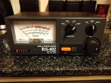 Nissei RS 402 swr & power meter 125-525mhz