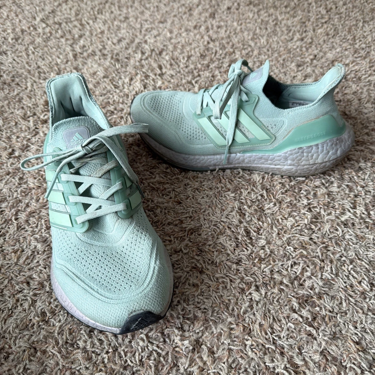 【貴重/アメリカモデル】 Ultra Boost グレー スパイク Adidas UltraBoost 21 Hazy Green W for sale | eBay