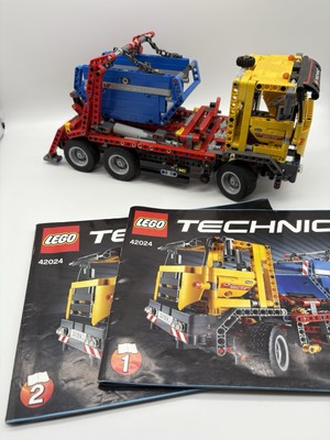   LEGO TECHNIC SET 42024 Container Truck Mit Anleitungen  