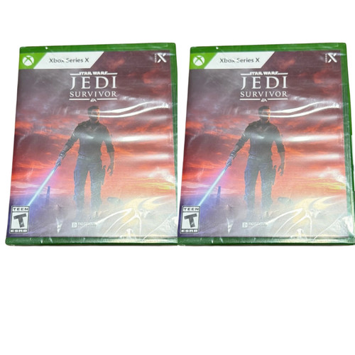2 Pack Star Wars Jedi Survivor Xbox Series X Game New Sealed Video Game