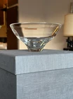 Vintage Steuben Crystal Ogee Bowl #8281 — Signed — Original Box & 1974 Receipt