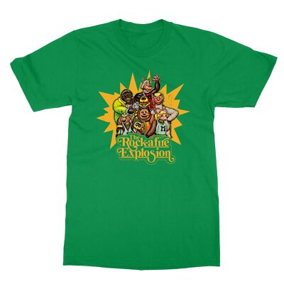 Rock a fire Explosion 1980 Vintage Unisex Tee Tshirt