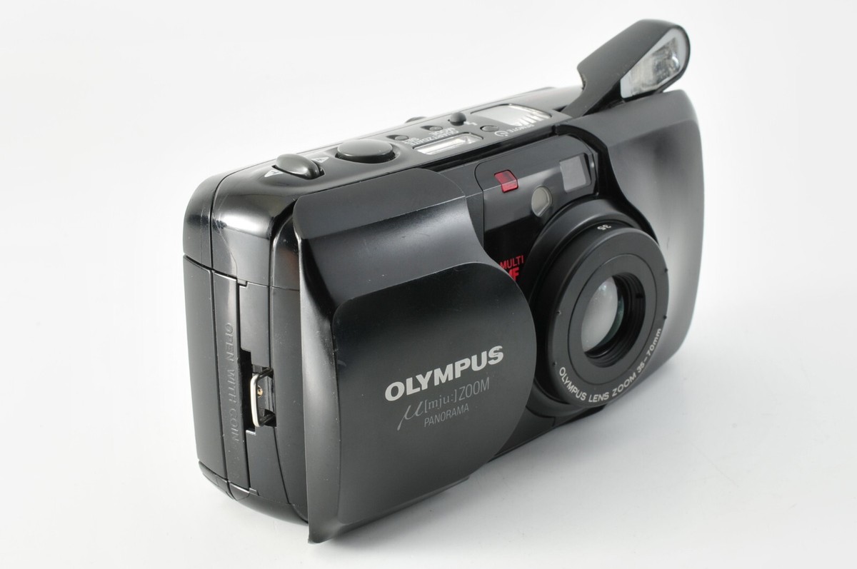 OLYMPUS μ[mju:] ZOOM PANORAMA Olympus MJU Zoom Panorama 35mm Film Camera – Camera Kangaroo