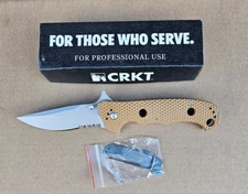 CRKT 7914DSF Desert Cruiser Special Forces knife -- DISCONTINUED -- NEW IN BOX