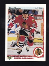 1990-91 Upper Deck Steve Thomas #221 Chicago Blackhawks