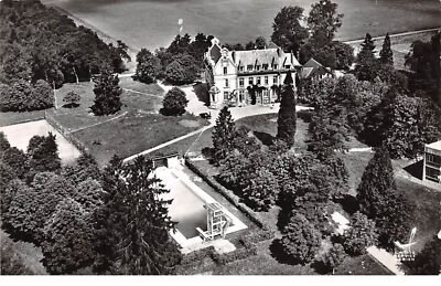 27 .n°109702 . verneuil sur ave . l ecole des roches .vue générale aerienne