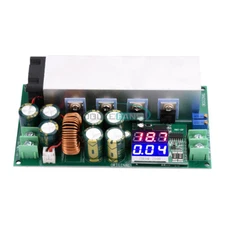 DC12-80V 20A Digital Adjustable Step Down Buck Voltage Regulator Power Module