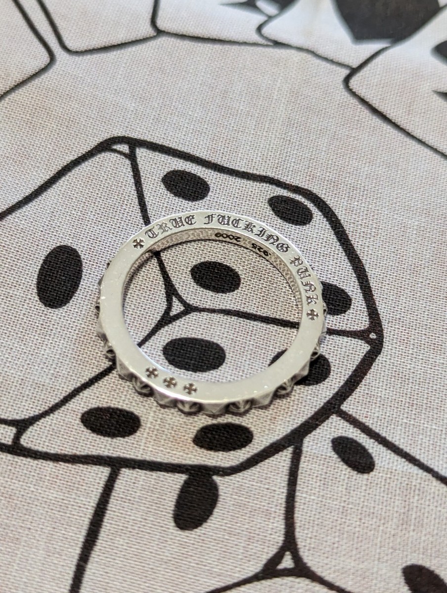 Chrome Hearts Ring - TFP - True Fuckin Punk - Authentic