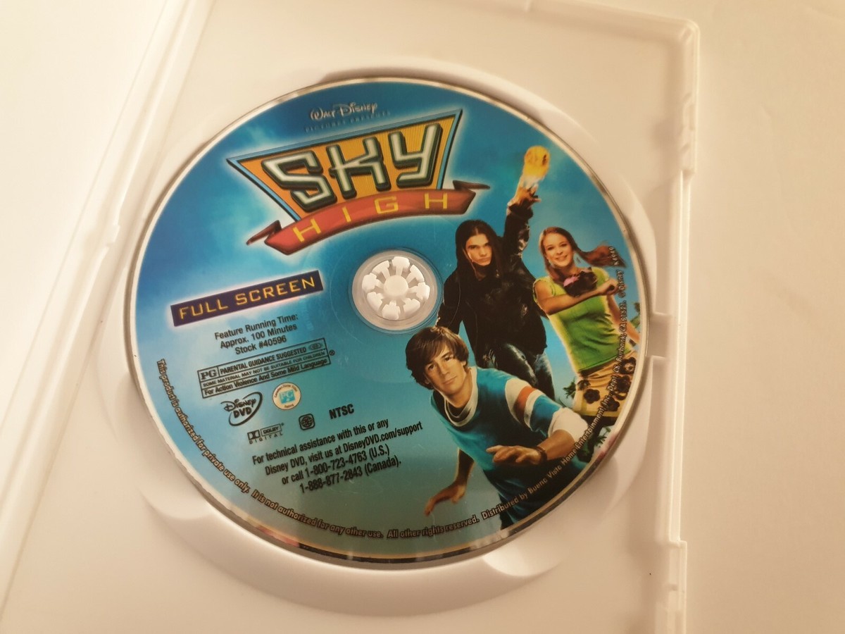 SKY HIGH ~ DVD Disney's SUPERPOWER FAMILY HIT High School secrets