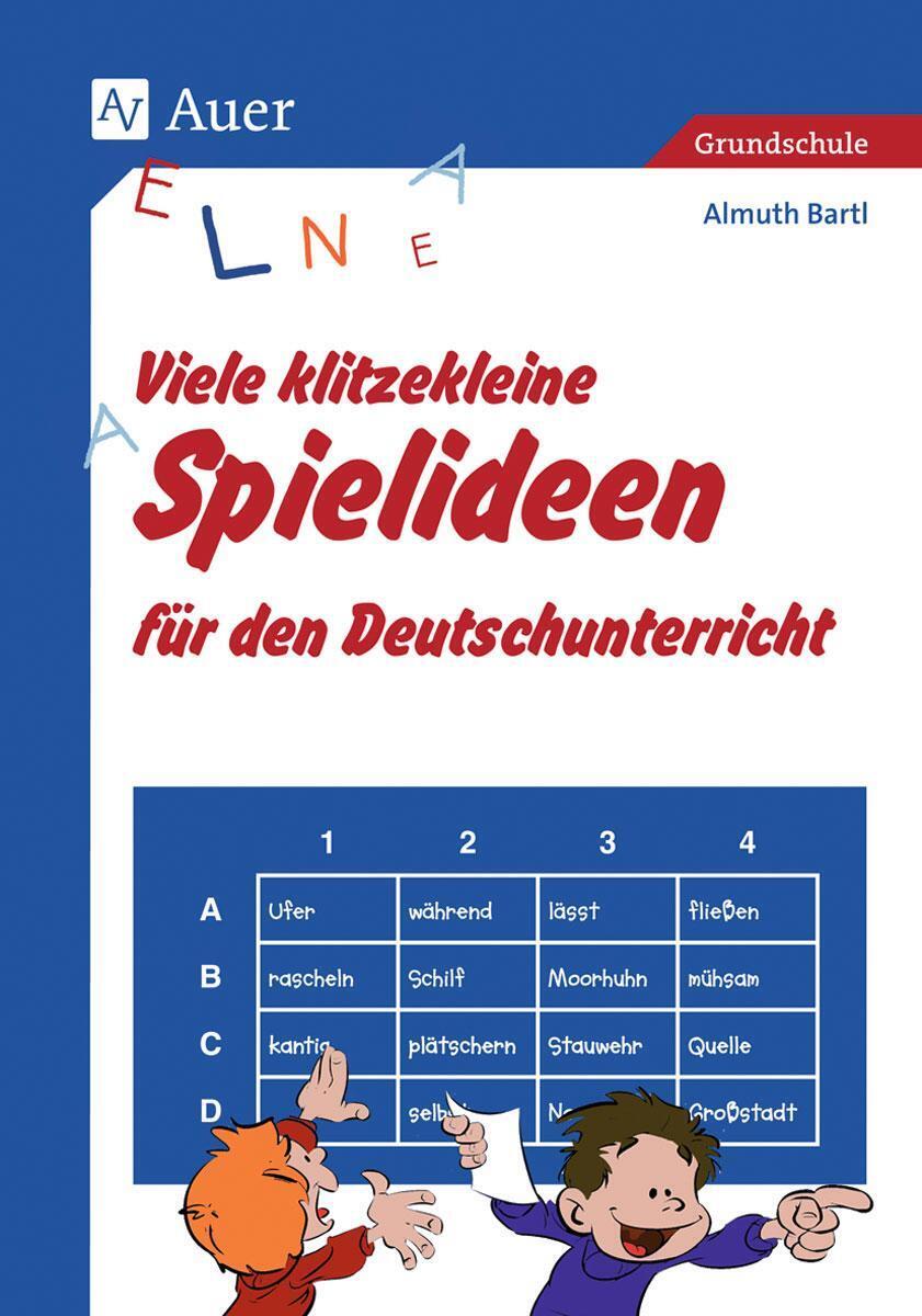 Viele Klitzekleine Spielideen Für Den Deutschunterricht | (1. Bis 4.