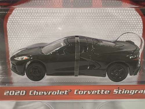 2020 Chevrolet Corvette Stringray Negro 1:64 Escala Greenlight 37220F - Imagen 2 de 4