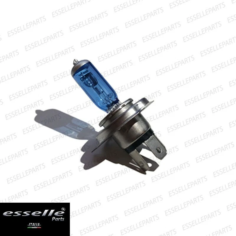LAMPADA H4 EFFETTO XENON PER PIAGGIO LIBERTY 150 2017-2020 ABS BIANCO - Immagine 3 di 4