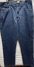 LAPCO FR MENS BLUE WORK JEANS SIZE 38X34