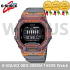 G-SHOCK G-SQUAD Men Wrist Watch GBD-200SM-1A5DR Resin Band - Tracking *