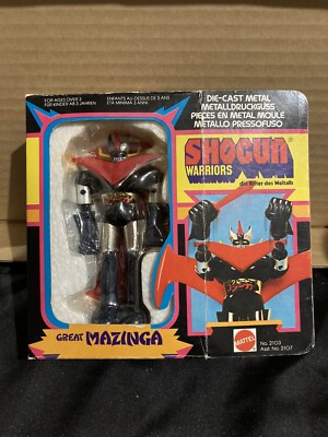 Shogun Warriors Great Mazinga Grande Mazinga Mattel 1977 Robot Due