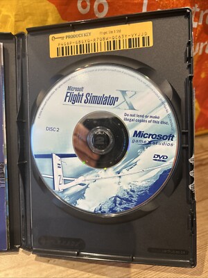 Microsoft Flight Simulator X PC DVD Computer Video Game