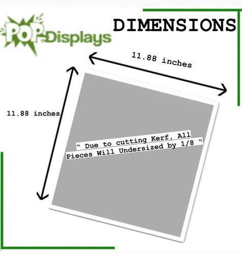 Vetro di ricambio in plexiglass trasparente acrilico 1/8" x 24" x 16" - Foto 2 di 4