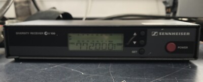 Sennheiser ew100 G1 Diversity Handheld Wireless System. | eBay